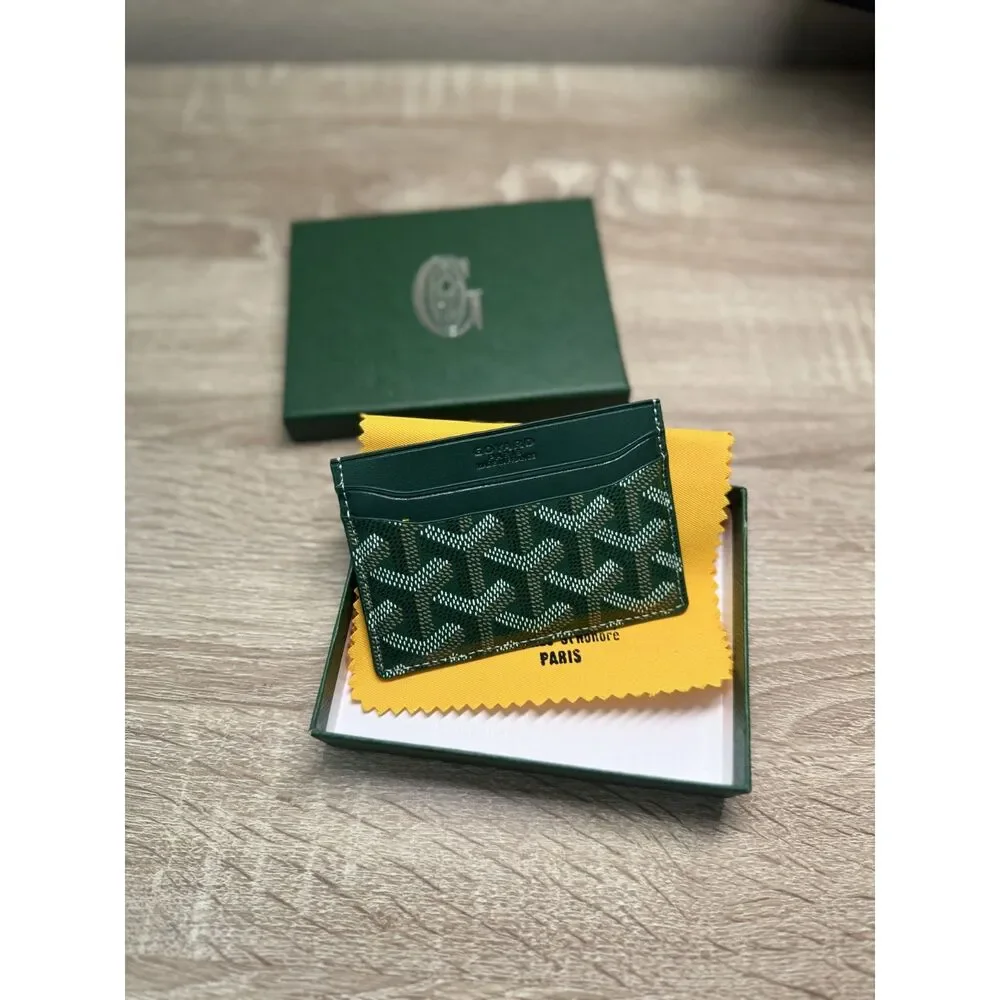 Goyard Green Wallet Cardholder